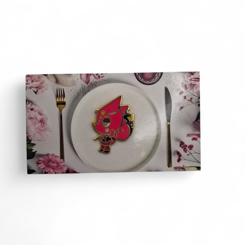 ACNH Flick Enamel Pin - Picture 4 of 5